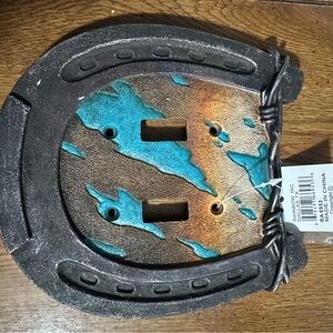Decorative Horseshoe Light Switch Cover